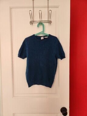 Tse 100% Cashmere Sweater Xs Dark Teal